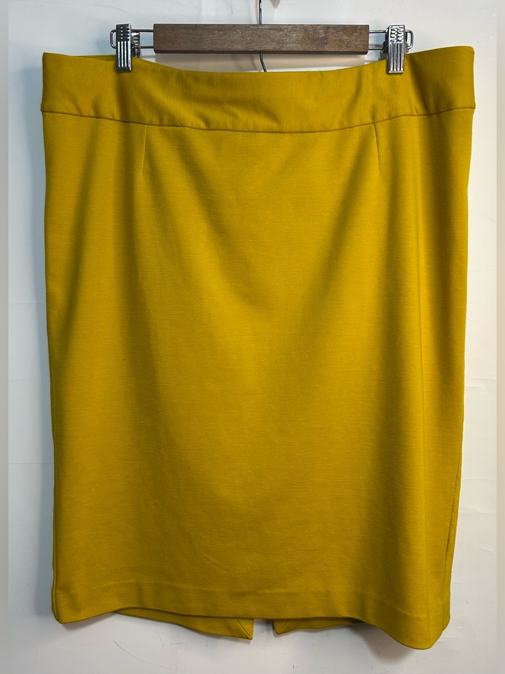 Lane Bryant Chartreuse Pencil Skirt Size 16